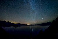 Stars over Crater Lake