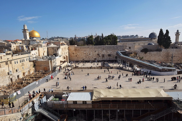 Western ("Wailing") Wall (men on the left, women on the right)